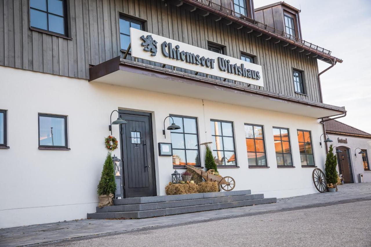 Chiemseer Wirtshaus Chieming Luaran gambar